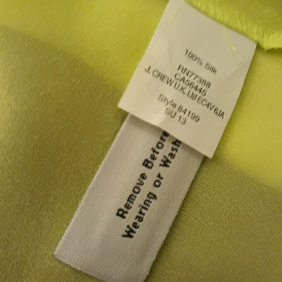 Neon Silk Blouse - Picture 6 of 6